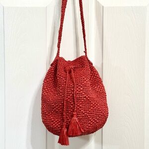 New/ Crochet bag